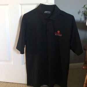 Nike Golf black short sleeve golf shirt